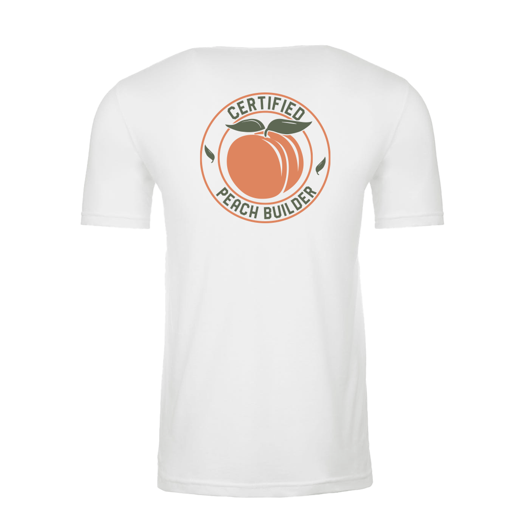 Certified Peach Builder Shirt - BootyStrap Fitness