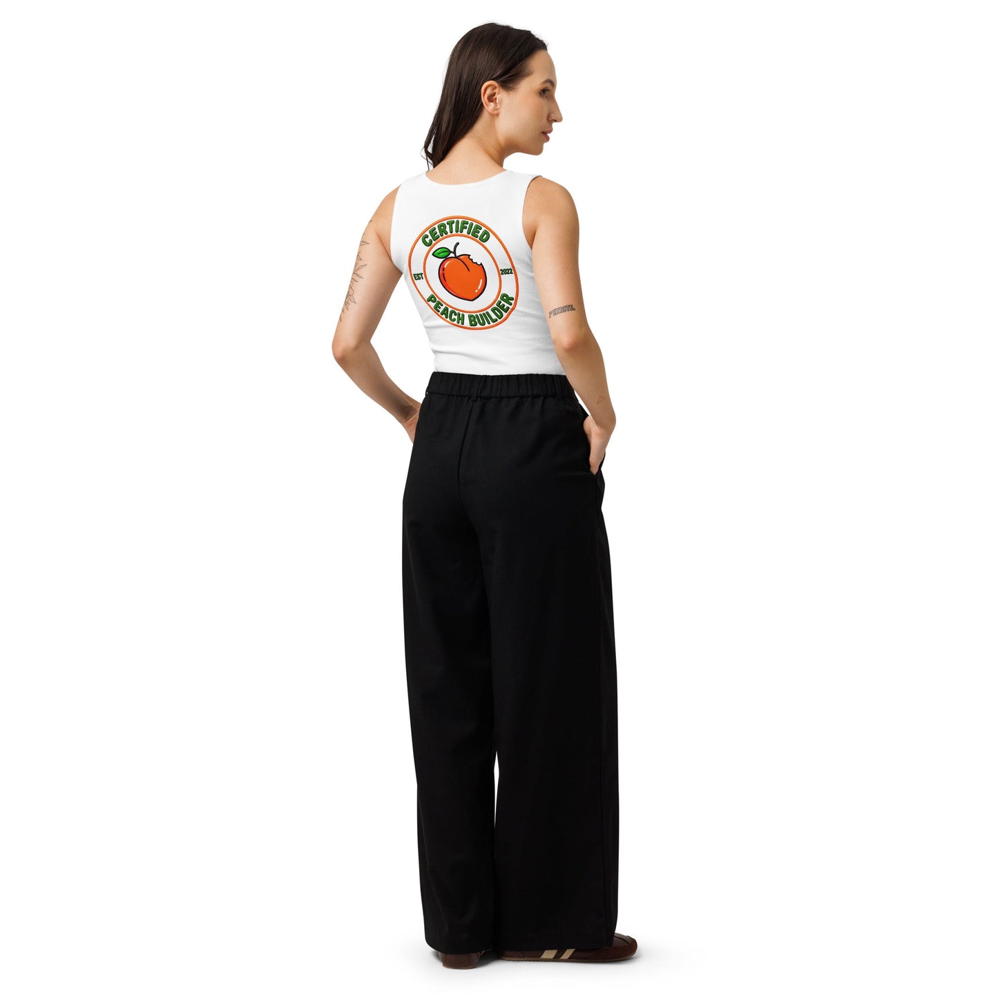 Cotton crop top - BootyStrap Fitness